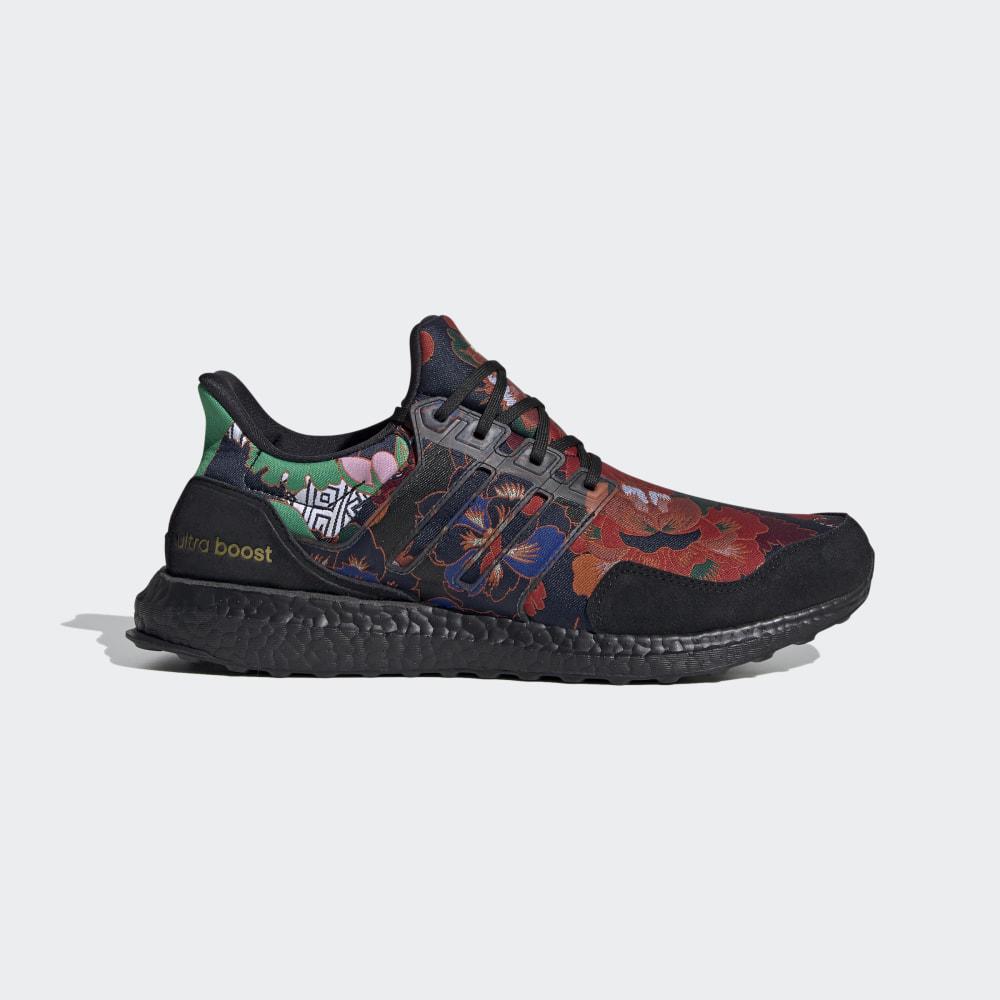 Adidas Men's Ultraboost DNA Running Shoes Black/Deep Red Ireland FX1061